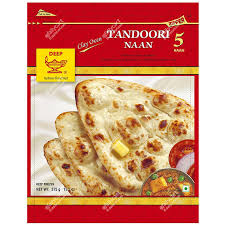 Deep butter naan 5pcs