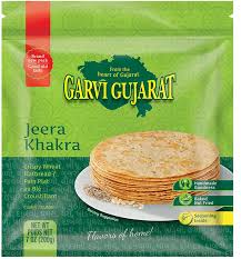 Garvi gujrati Khakra jeera